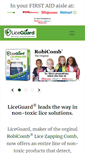 Mobile Screenshot of liceguard.com